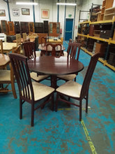 Load image into Gallery viewer, Extending Dining Table &amp; 4 Chairs
