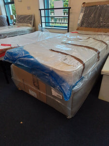 Single bed complete with factory return mattress