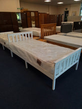 Load image into Gallery viewer, White Single Bedframe ONLY

