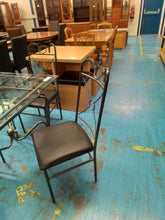 Load image into Gallery viewer, Glass Dining Table &amp; 4 Chairs
