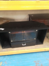 Load image into Gallery viewer, Black Television Cabinet
