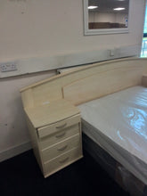Load image into Gallery viewer, Kingsize Headboard w/Built In Bedside Cabinets
