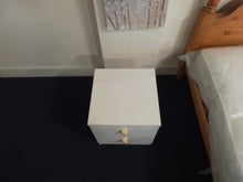 Load image into Gallery viewer, White Bedside Cabinet
