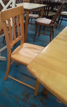 Load image into Gallery viewer, Light Wood Dining Table  &amp; 3 Chairs

