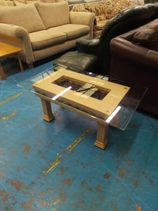 Glass Top Table