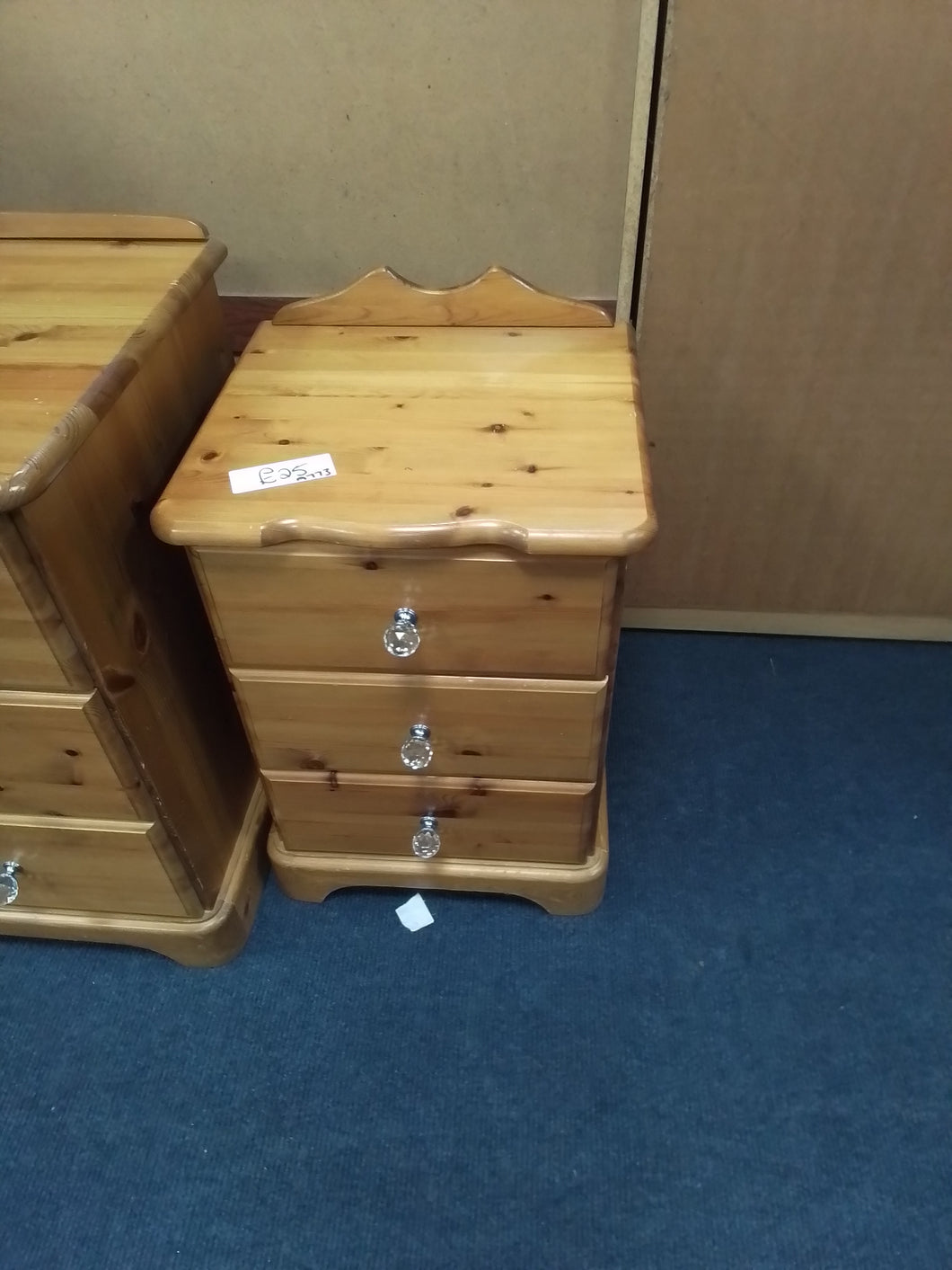 Pine Bedside