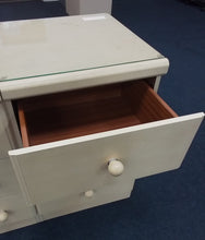 Load image into Gallery viewer, Cream Bedside Cabinet
