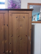 Load image into Gallery viewer, Pine Double Wardrobe
