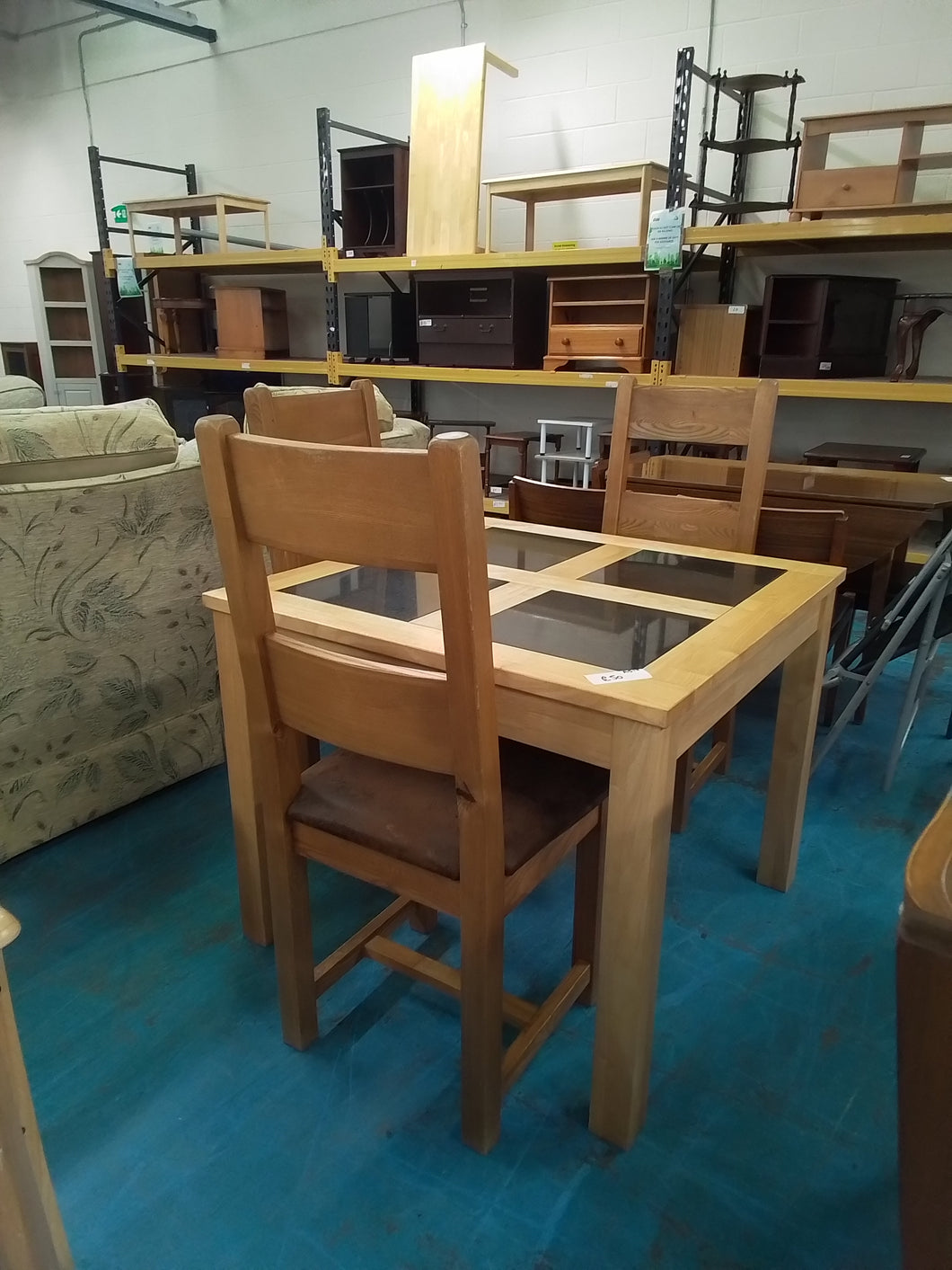 Dining Table & Three Chairs