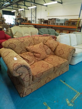Load image into Gallery viewer, Three &amp; Two Seater Sofa &amp; Footstool
