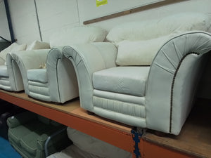 Cream Three Piece Suite