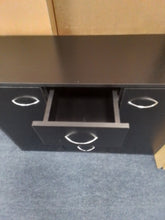 Load image into Gallery viewer, Black Unit/Drawers
