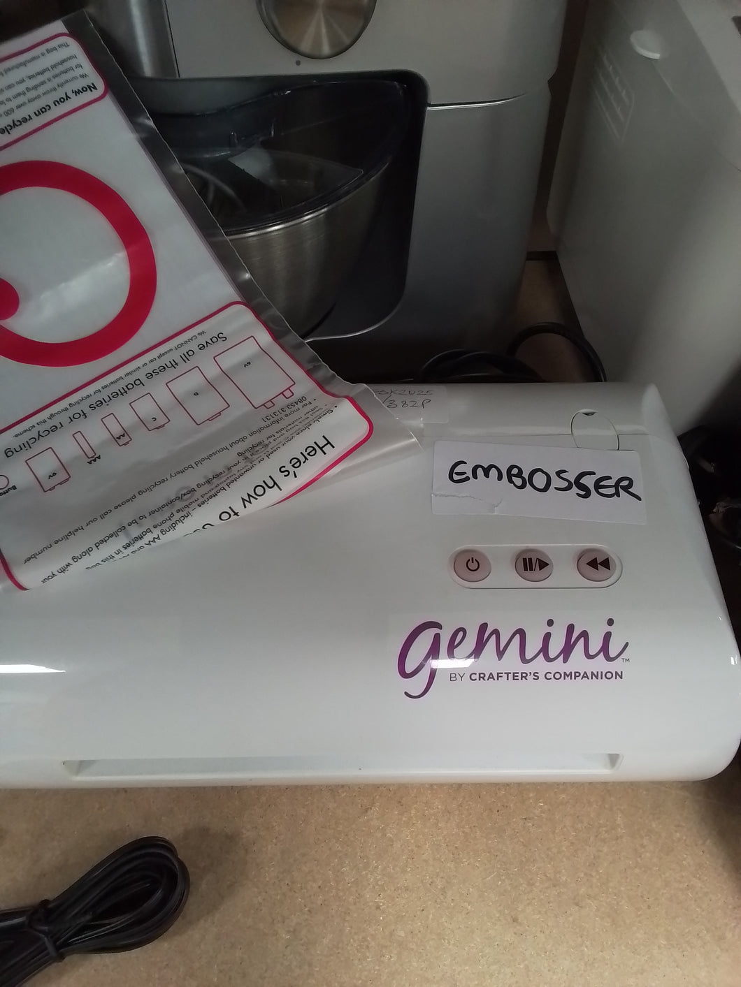 Gemini embosser