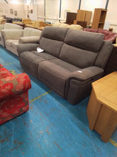Load image into Gallery viewer, Grey Electric Recliner Sofa
