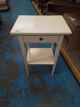 Load image into Gallery viewer, White Bedside Cabinet
