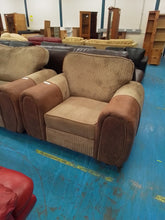 Load image into Gallery viewer, Brown Jumbo Cord Armchair
