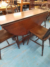 Load image into Gallery viewer, Dropleaf Dining Table &amp; 4 Chairs
