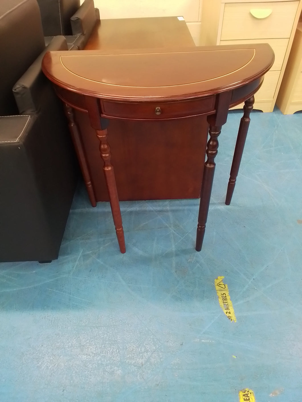 Half moon table
