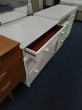 Load image into Gallery viewer, White Upcycled Dressing Table
