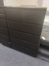 Load image into Gallery viewer, Black Chest of Drawers
