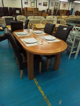 Load image into Gallery viewer, Extending Dining Table &amp; 6 Chairs
