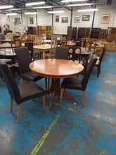 Load image into Gallery viewer, Circular Dining Table &amp; 4 Chairs
