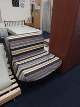 Load image into Gallery viewer, Striped Single Futon
