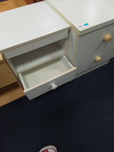 Load image into Gallery viewer, White Bedside Cabinet
