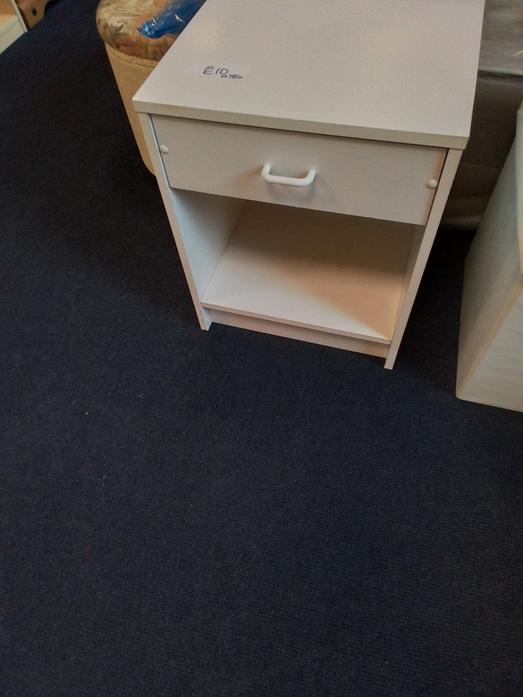 White Bedside Cabinet
