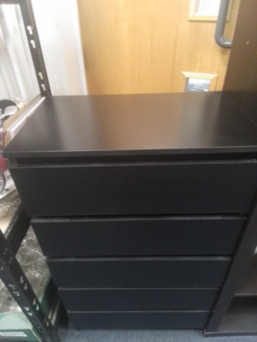 Black Chest of Drawers