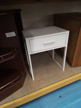 Load image into Gallery viewer, White Bedside Cabinet
